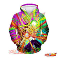 Dragon Ball Vow to Grow Super Saiyan Caulifla &amp; Super Saiyan Kale Hoodie
