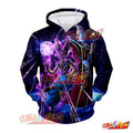 Dragon Ball Global Harmony Through Destruction Beerus &amp; Whis Hoodie