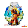 Dragon Ball Golden Fist Super Saiyan 3 Goku Hoodie