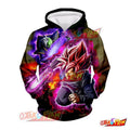 Dragon Ball Merciless Condemnation Goku Black (Super Saiyan Rose) &amp; Zamasu Hoodie