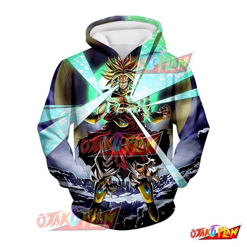Dragon Ball Nightmarish Impact Super Saiyan Broly Hoodie