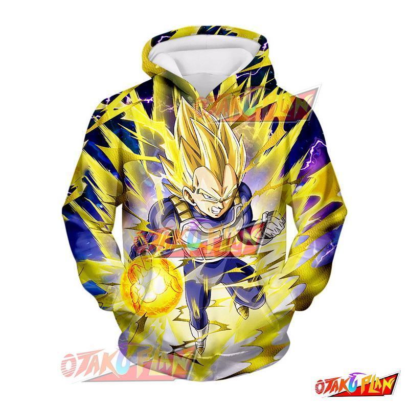 Dragon Ball Reclaim the Summit Super Saiyan Vegeta Hoodie