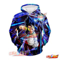 Dragon Ball Reversing Flaming Light Gogeta Hoodie