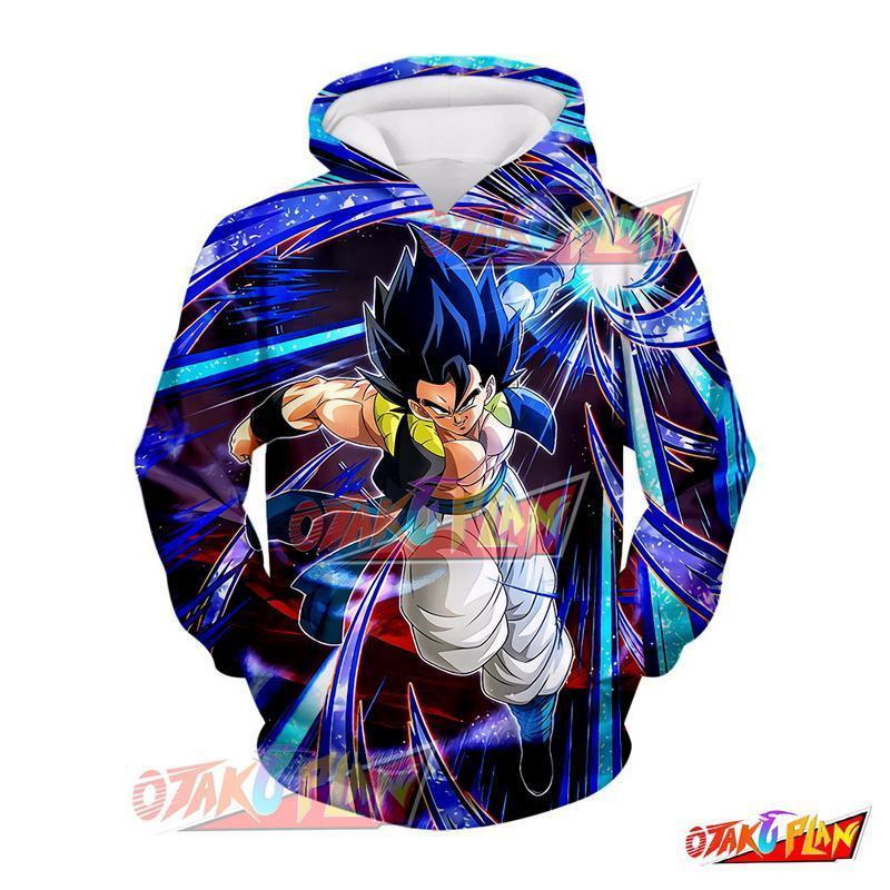 Dragon Ball Reversing Flaming Light Gogeta Hoodie