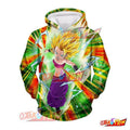 Dragon Ball Battle Lust Super Saiyan 2 Caulifla Hoodie