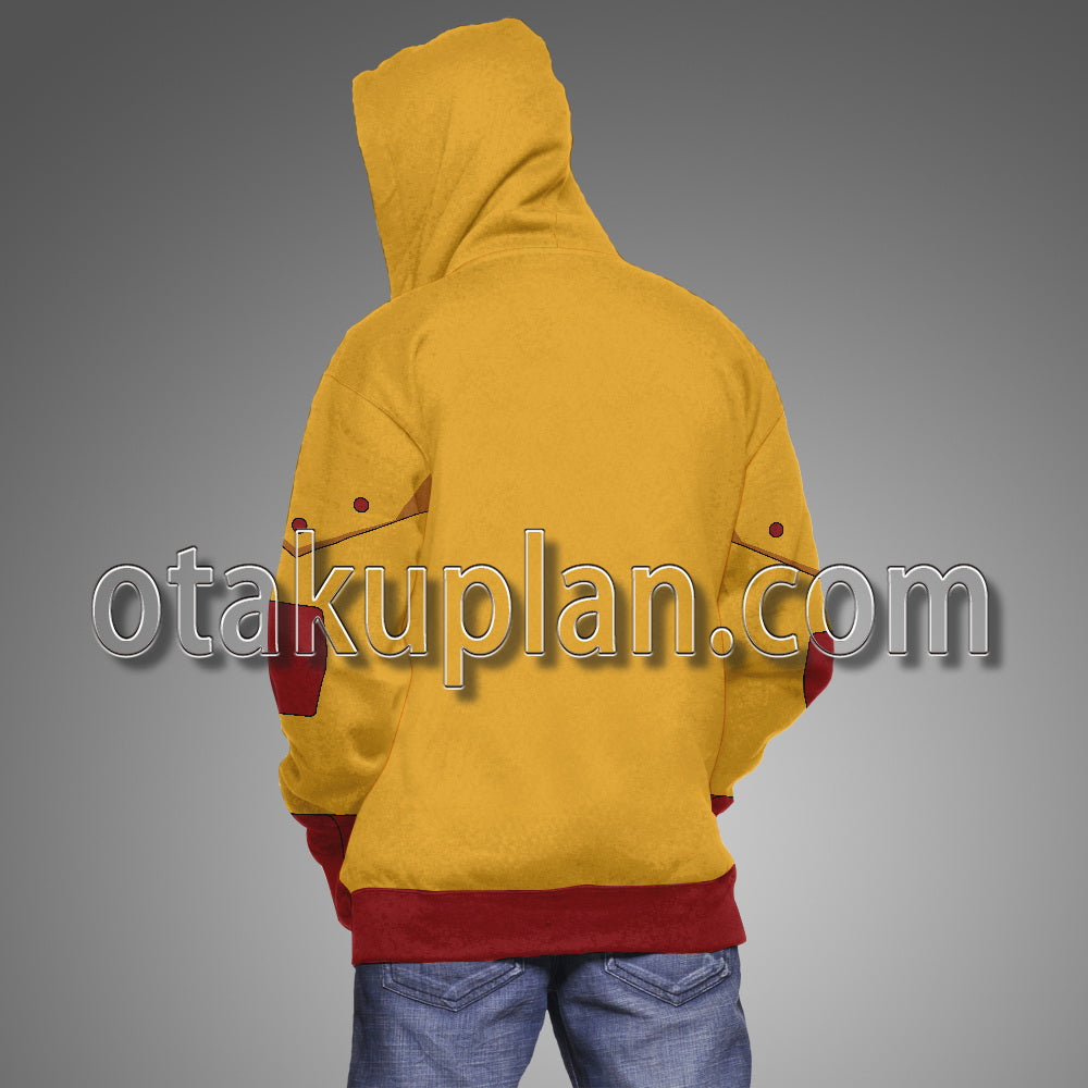 DC Young Justice The Flash Wally West Cosplay Hoodie