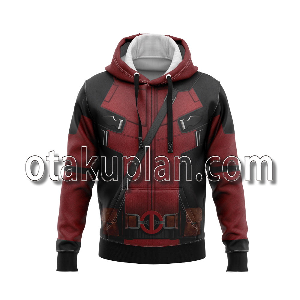 Dead Man Ryan Reynolds Cosplay Hoodie