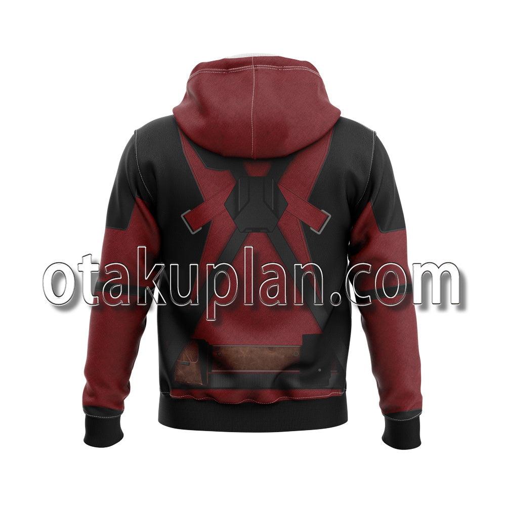 Dead Man Ryan Reynolds Cosplay Hoodie