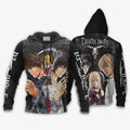 Death Note Lawliet Light Yagami Misa Misa Hoodie Shirt