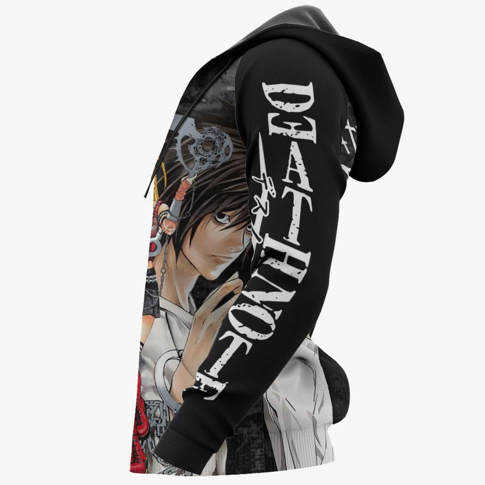 Death Note Lawliet Light Yagami Misa Misa Hoodie Shirt
