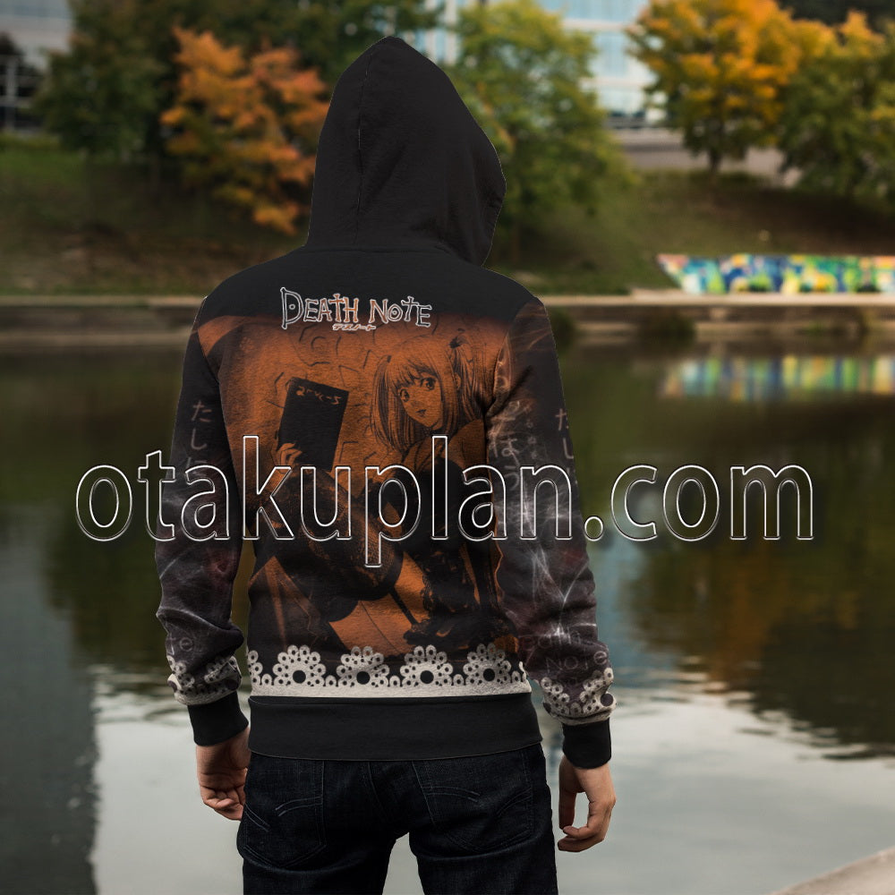 Death Note Misa Amane Black Cosplay Hoodie
