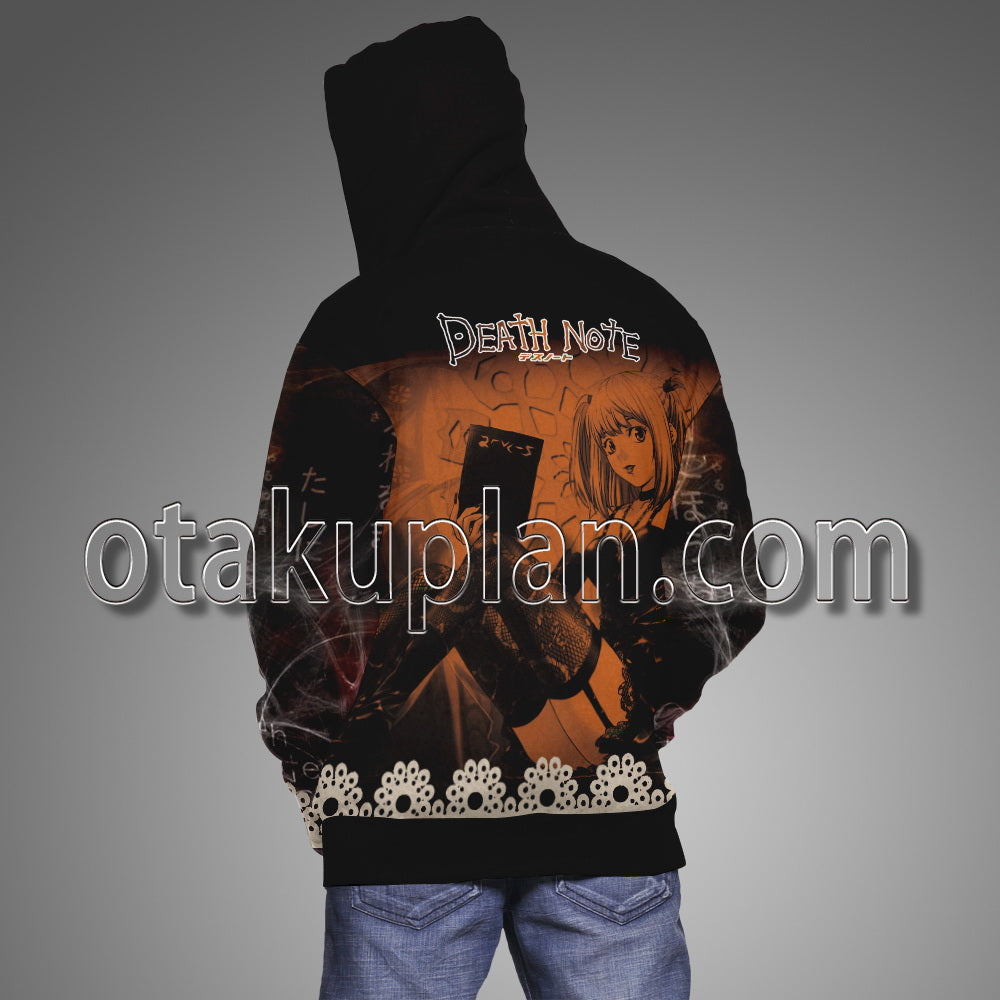 Death Note Misa Amane Black Cosplay Hoodie
