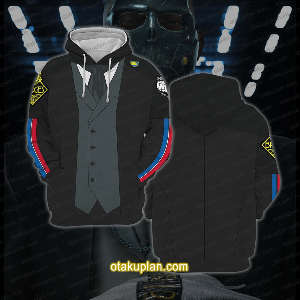 Death Stranding Die-Hardman Cosplay Hoodie
