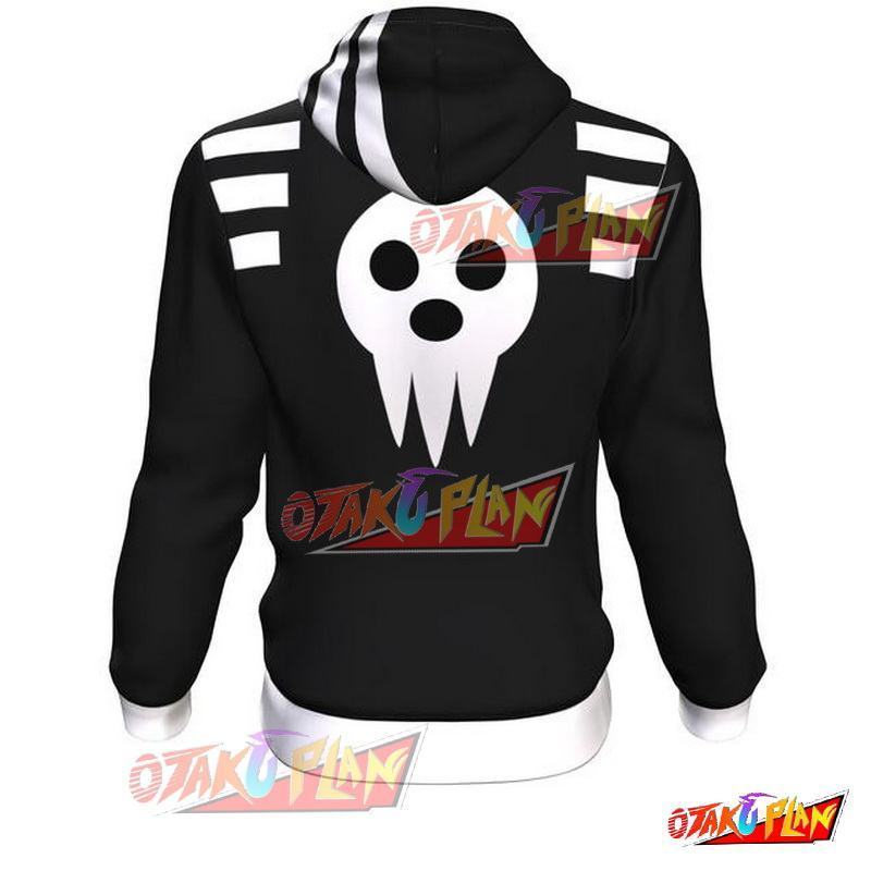 Death The Kid All Over Print Pullover Hoodie