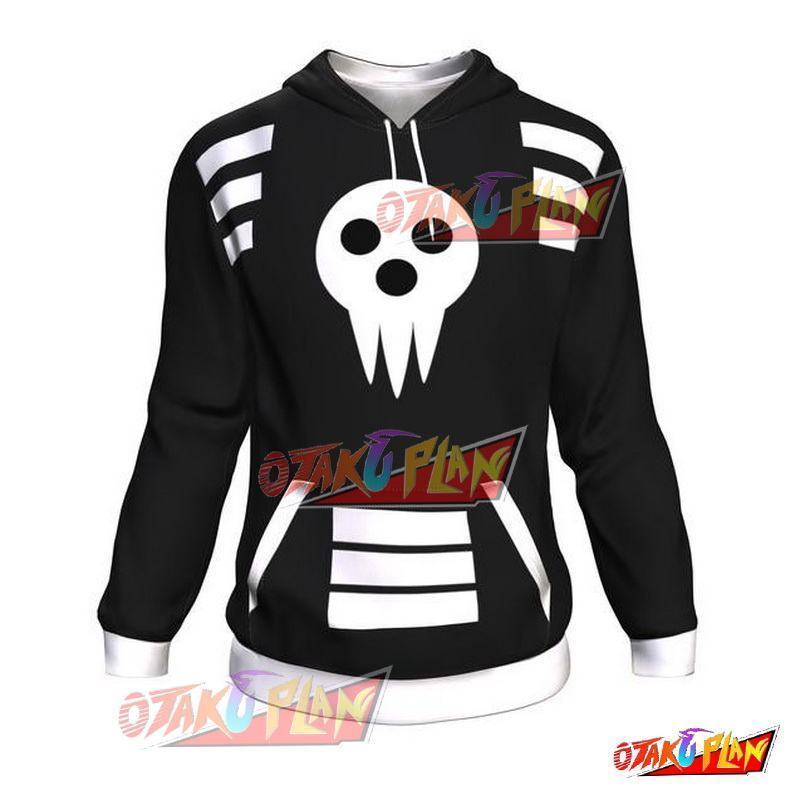 Death The Kid All Over Print Pullover Hoodie