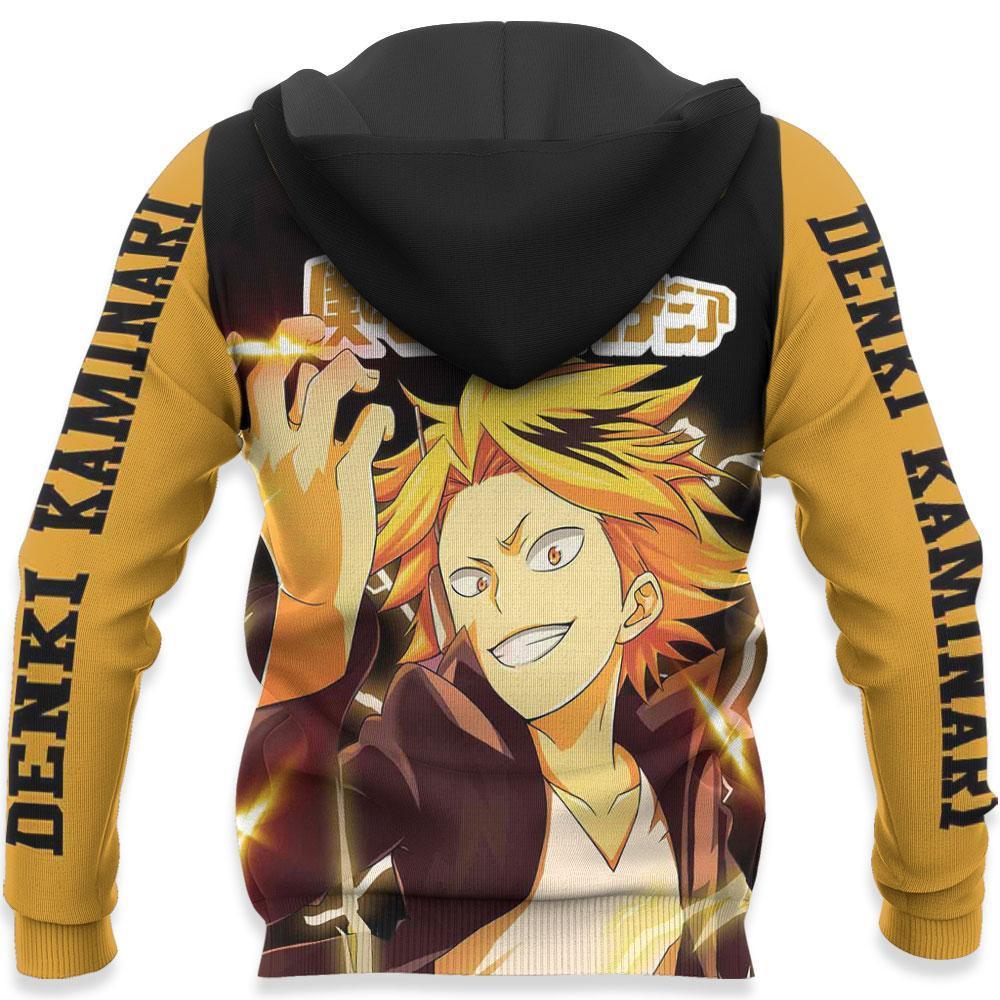 Denki Kaminari Chargebolt Hero MHA Hoodie Shirts