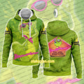 Denver Green Poster Hoodie