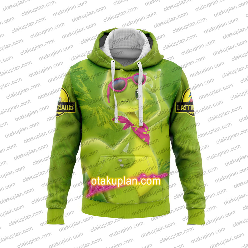 Denver Green Poster Hoodie