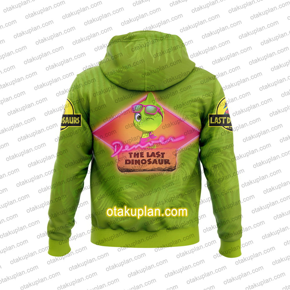 Denver Green Poster Hoodie