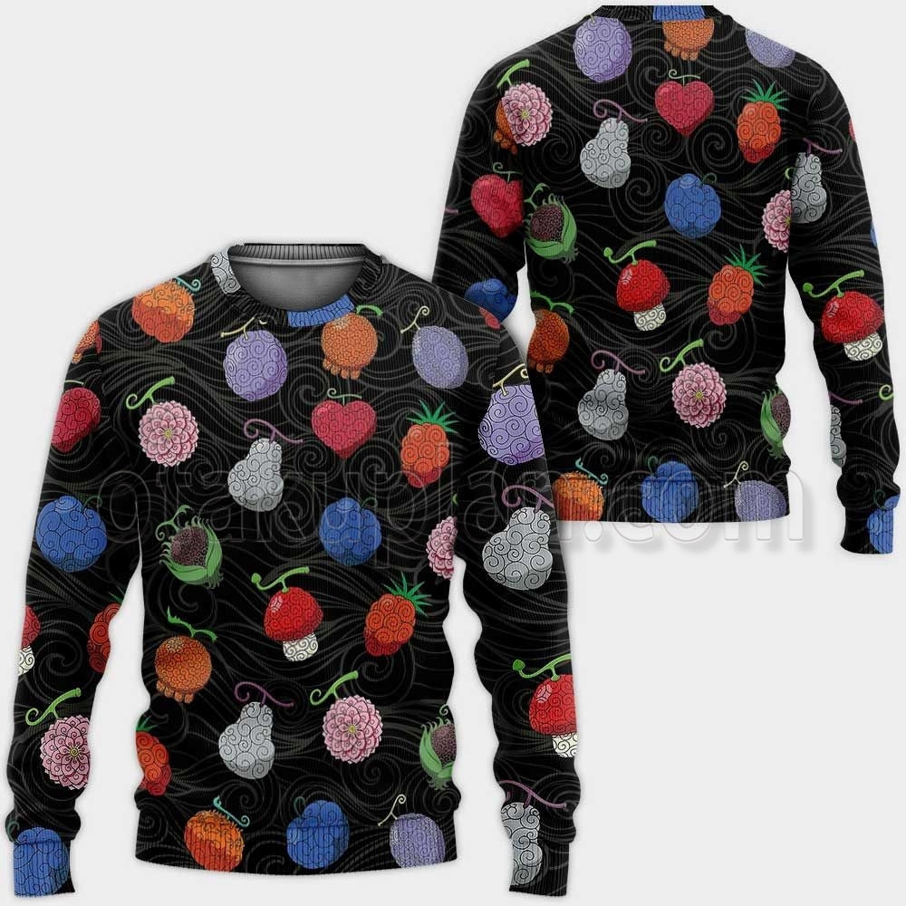 Devil Fruits Hoodie Custom Anime