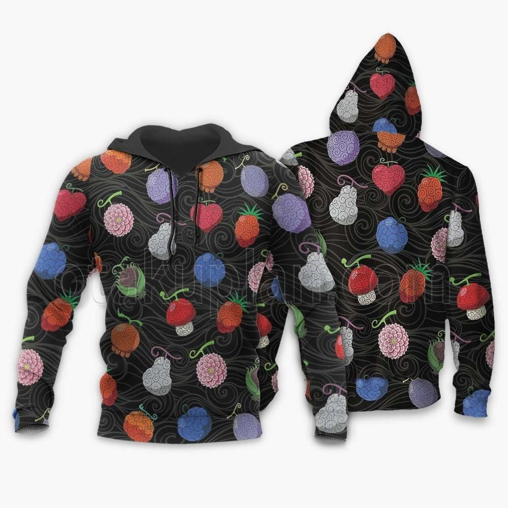 Devil Fruits Hoodie Custom Anime