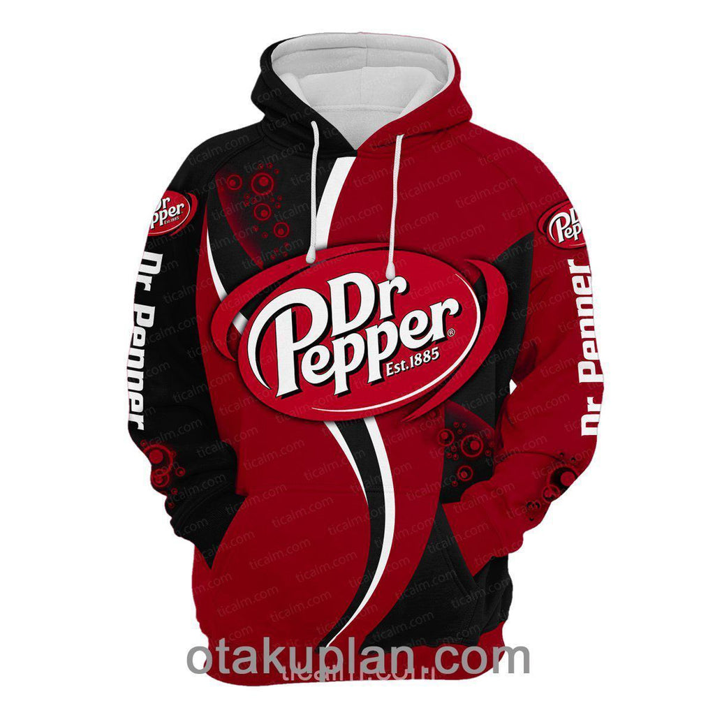 Dr Pepper Pullover Hoodie