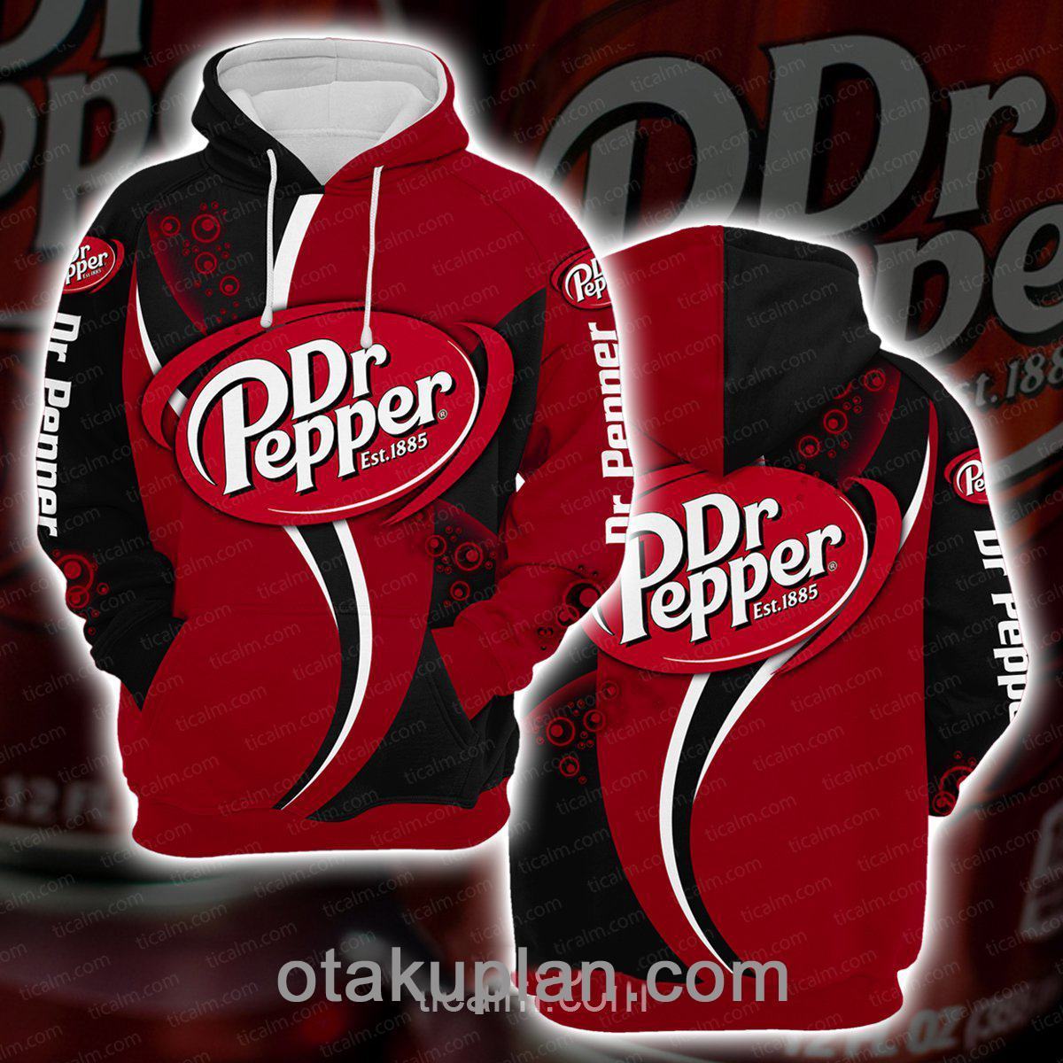 Dr Pepper Pullover Hoodie