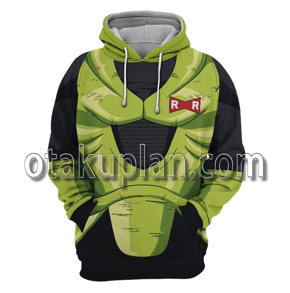 Dragon Ball Android 16 Cosplay Hoodie