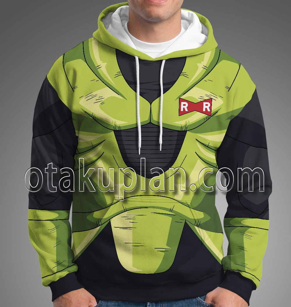 Dragon Ball Android 16 Cosplay Hoodie