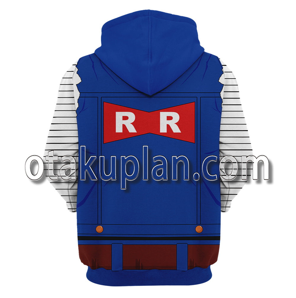 Dragon Ball Android 18 Coat Cosplay Hoodie
