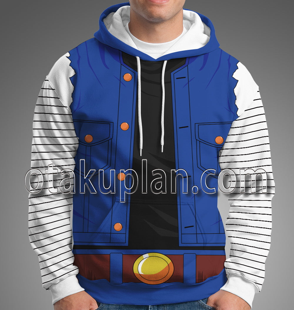 Dragon Ball Android 18 Coat Cosplay Hoodie