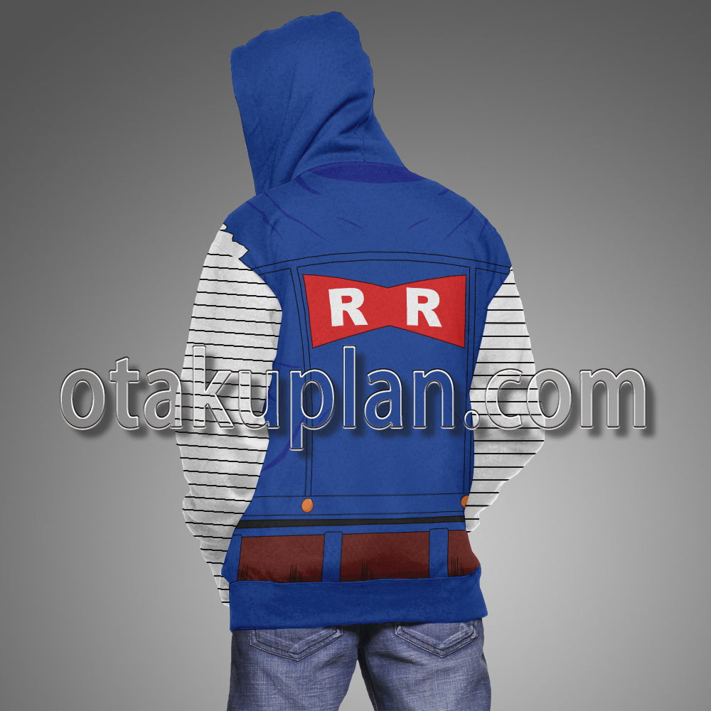 Dragon Ball Android 18 Coat Cosplay Hoodie