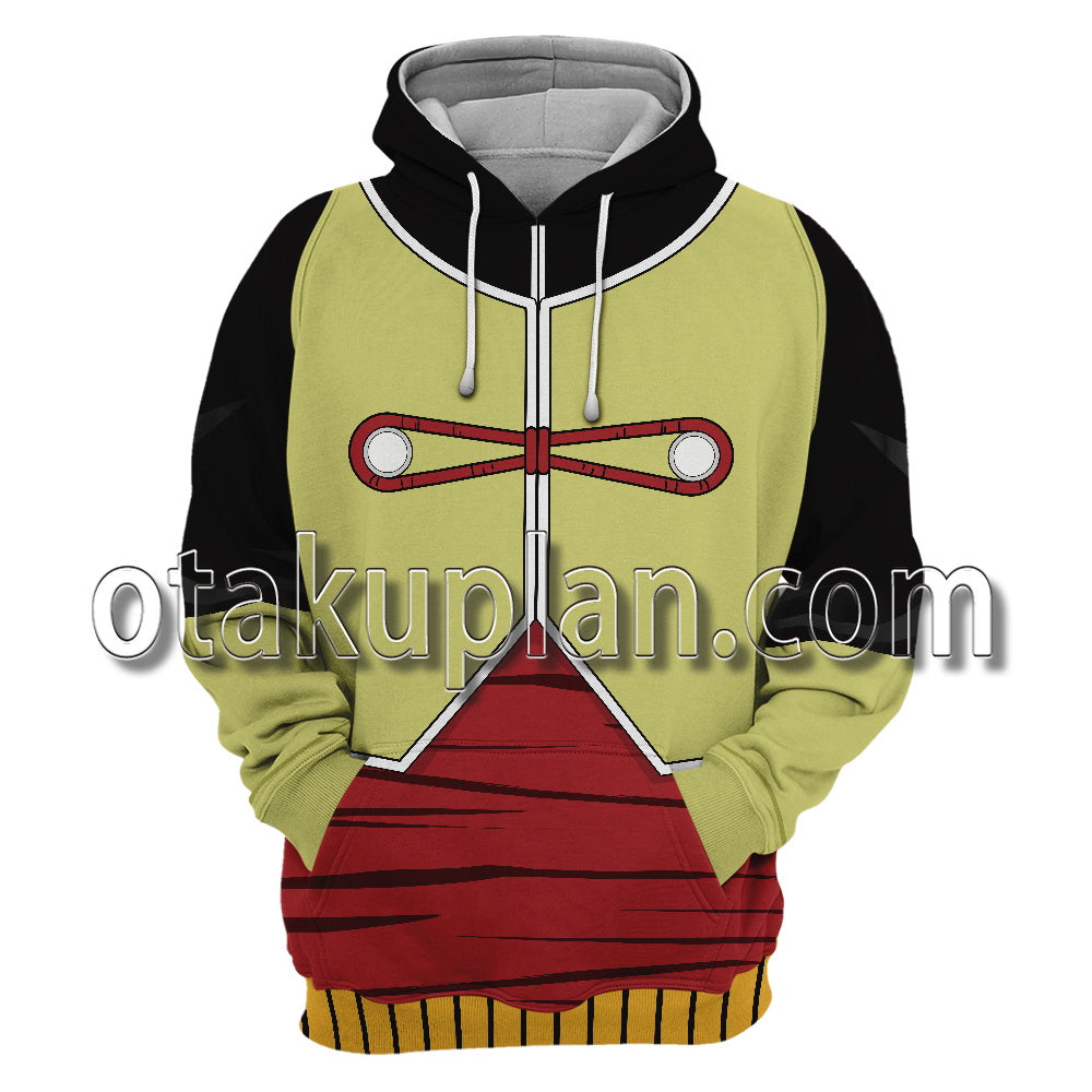 Dragon Ball Android 19 Cosplay Hoodie