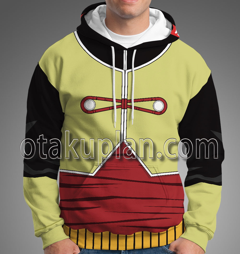 Dragon Ball Android 19 Cosplay Hoodie