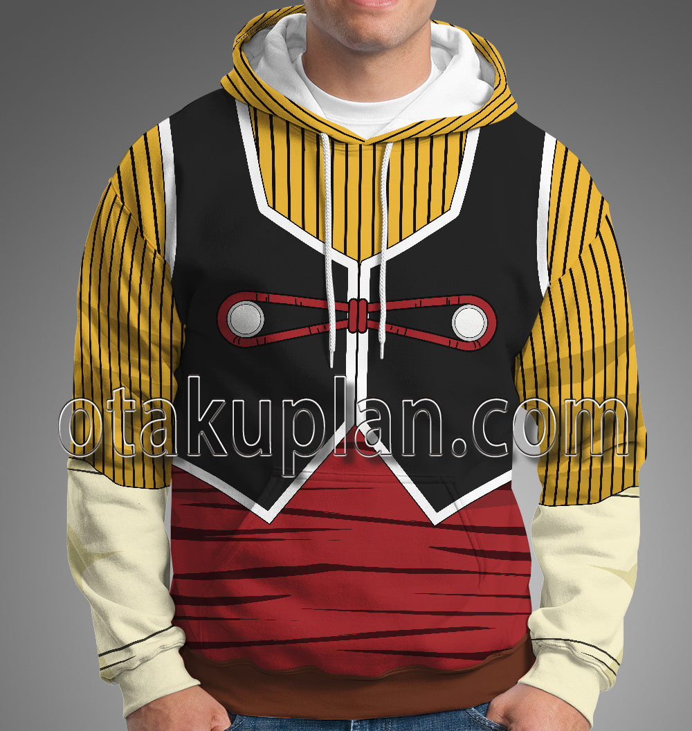 Dragon Ball Dr Gero Cosplay Hoodie