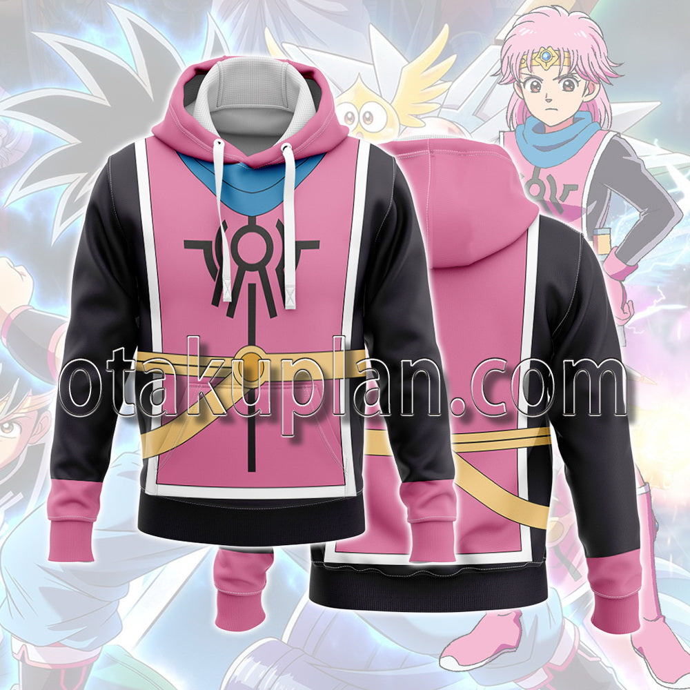 Dragon Quest Dai no Daibouken Maam priestess Cosplay Hoodie