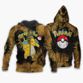Dragonite Hoodie Custom Tie Dye Style