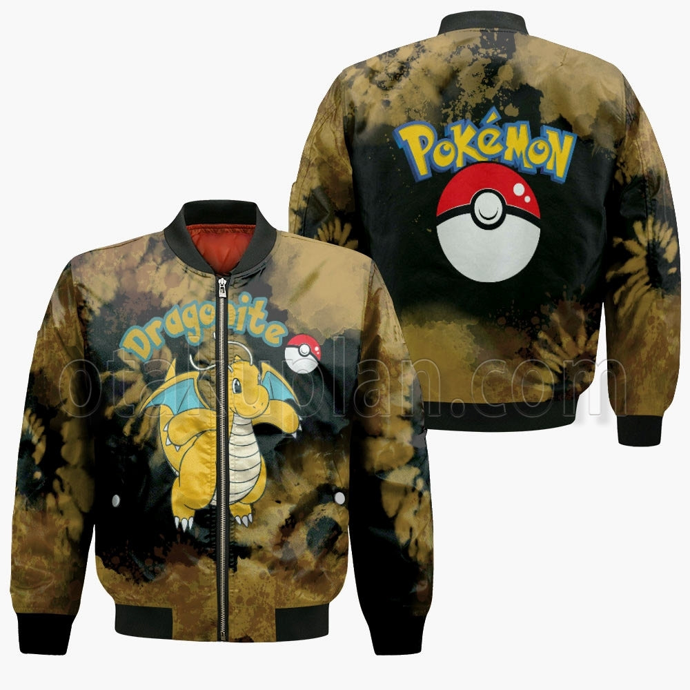 Dragonite Hoodie Custom Tie Dye Style