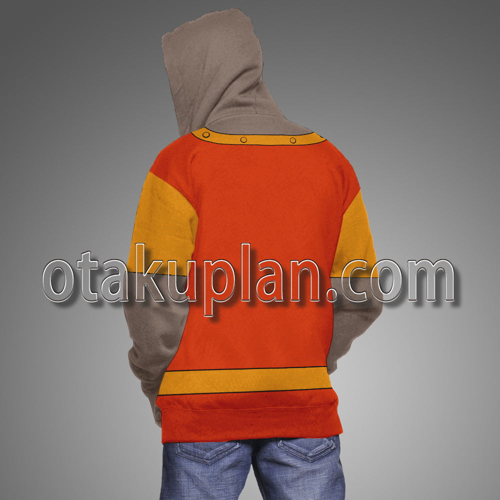 Dragons Lair Dirk Starts Cosplay Hoodie
