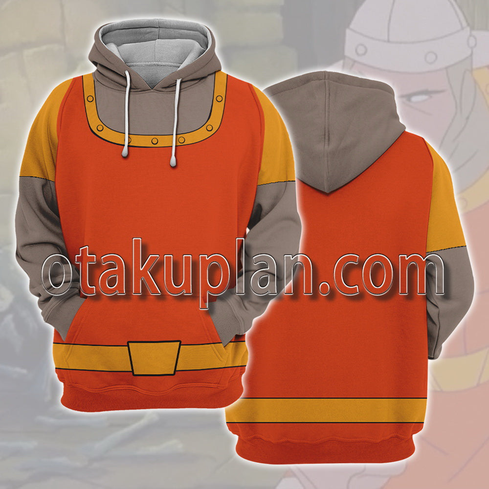 Dragons Lair Dirk Starts Cosplay Hoodie