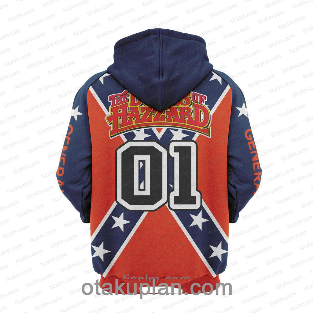 Dukes of Hazzard General Lee Pullover Hoodie