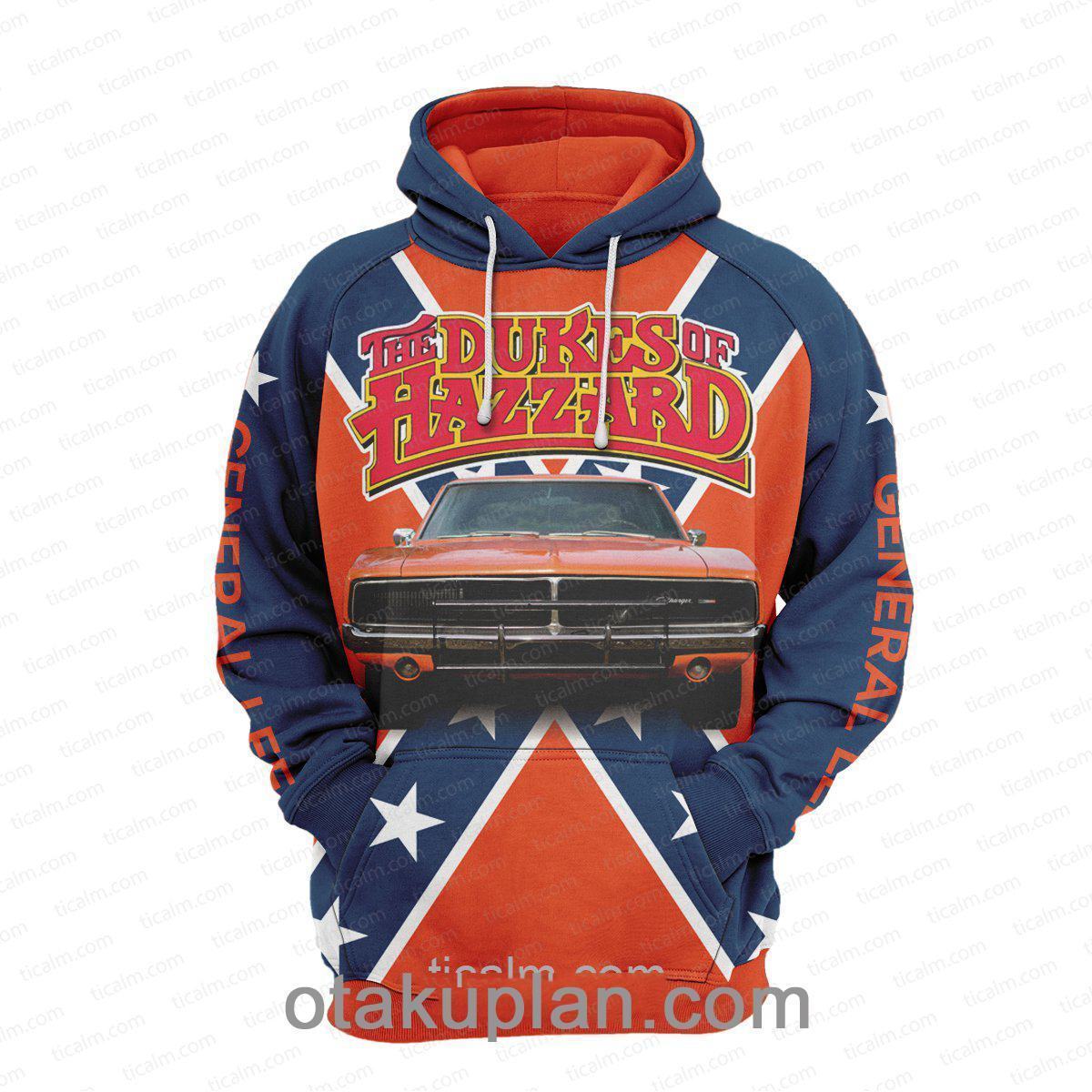 Dukes of Hazzard General Lee Pullover Hoodie