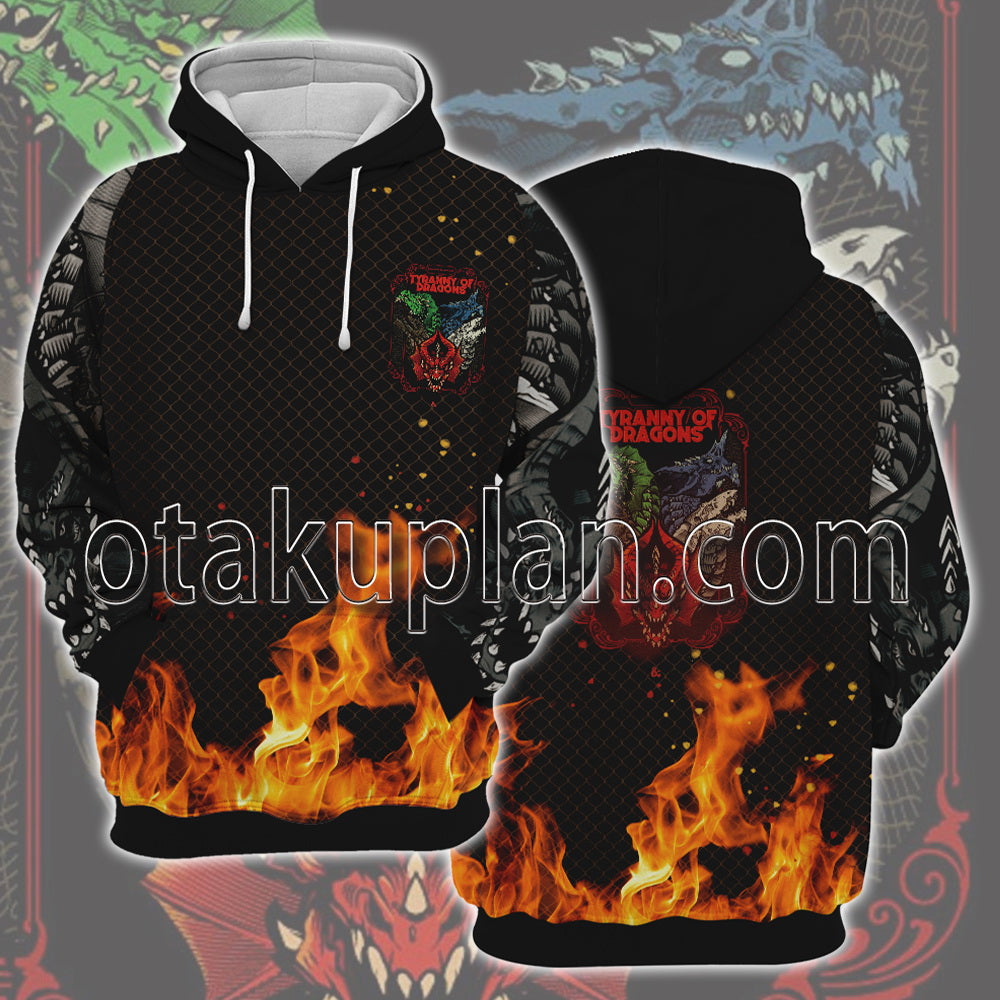 Dungeons and Dragons Tyranny of Dragons Hoodie