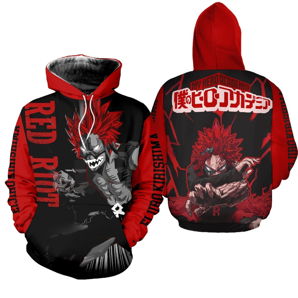 Eijirou Kirishima MHA Hoodie Shirts