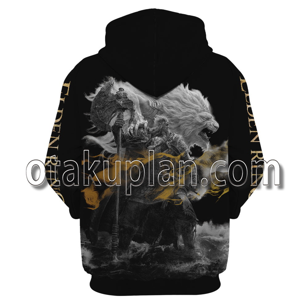 Elden Ring Lion Guardian Cosplay Hoodie