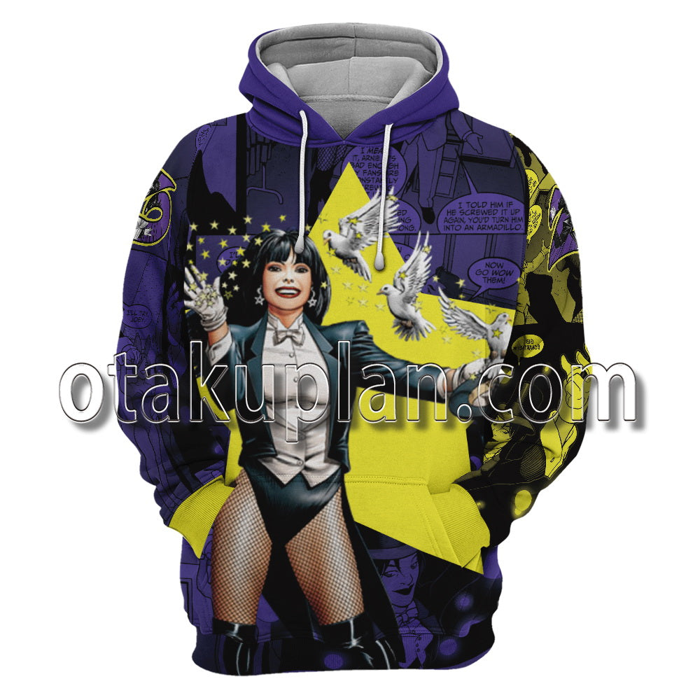 Everyday Magic Zatanna Poster Cosplay Hoodie