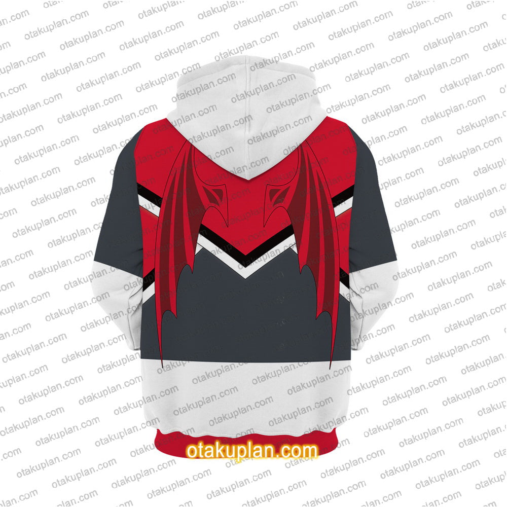 Eyeshield 21 Cheerleaders Uniform Cosplay Hoodie