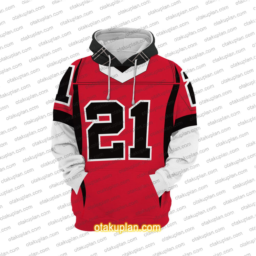 Eyeshield 21 Kobayakawa Sena Cosplay Hoodie