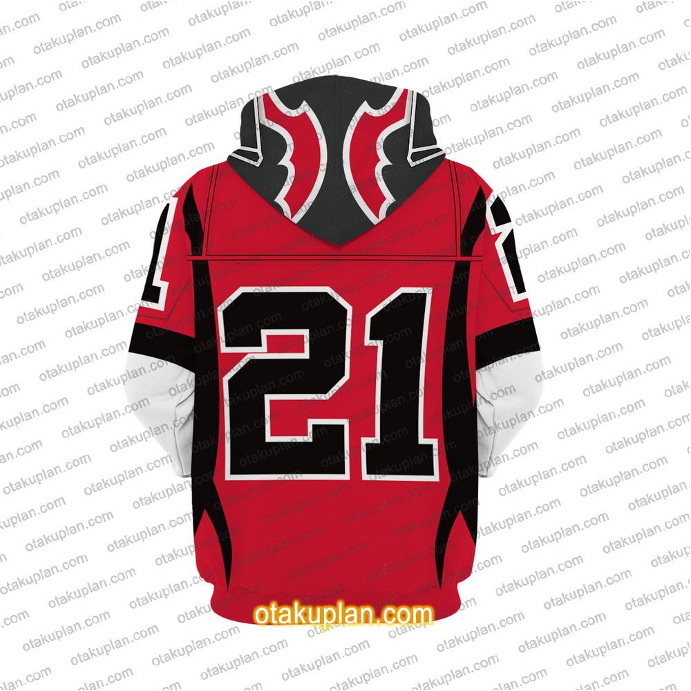 Eyeshield 21 Kobayakawa Sena Cosplay Hoodie