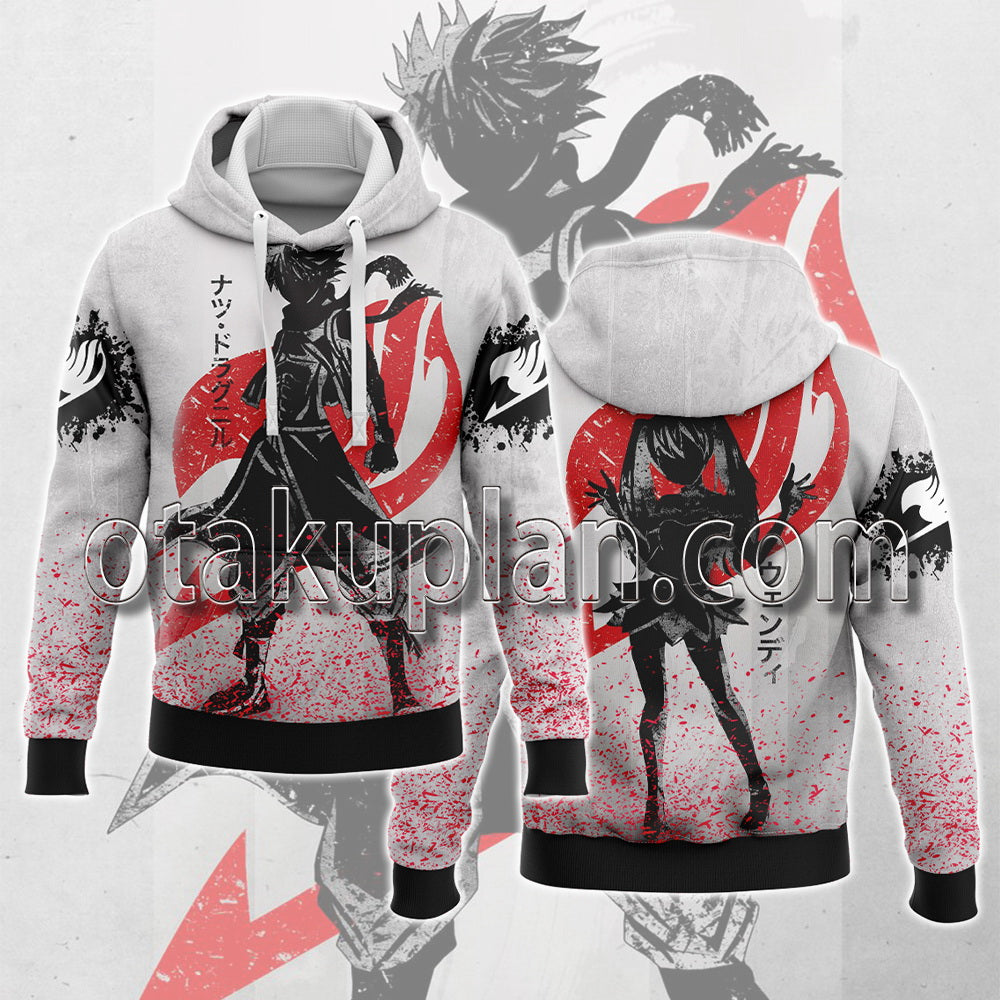 Anime Character Silhouette Hoodie